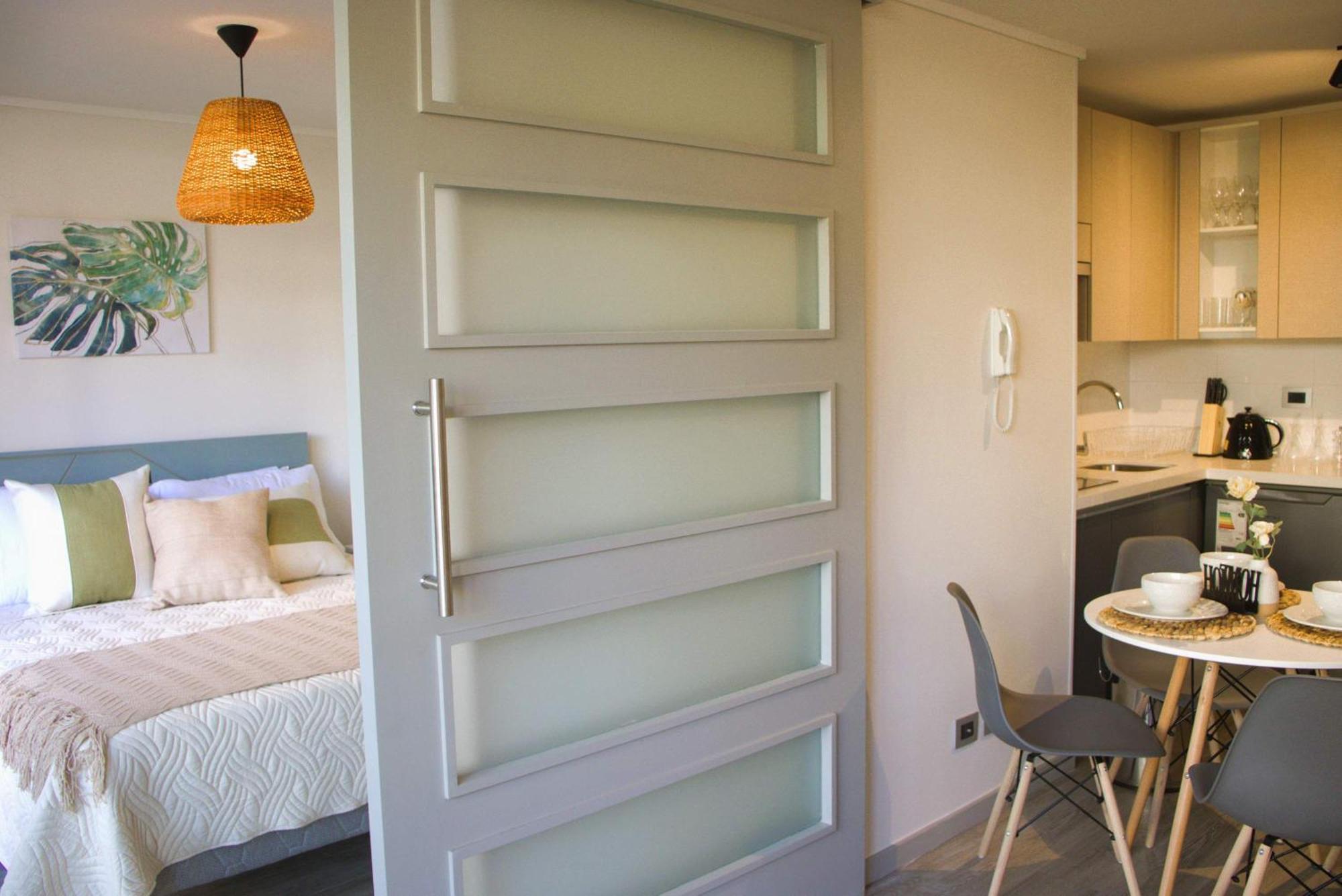 Apartamento Hom I Depto 1d1b 2pax Top1 En Santa Isabel Stgo Santiago de Chile
